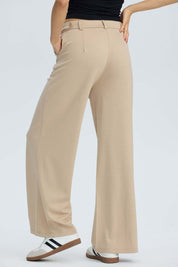 Pantalón Mujer Sastrero Beige Beige / 36