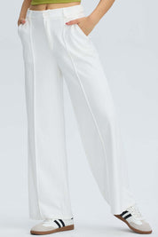 Pantalón Mujer Sastrero Crudo Blanco / 36