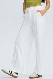 Pantalón Mujer Sastrero Crudo Blanco / 36