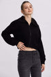 Sweater Mujer Full Zipper Negro