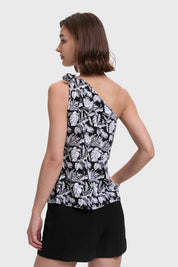 Blusa Mujer Pabilo Ancho Negro