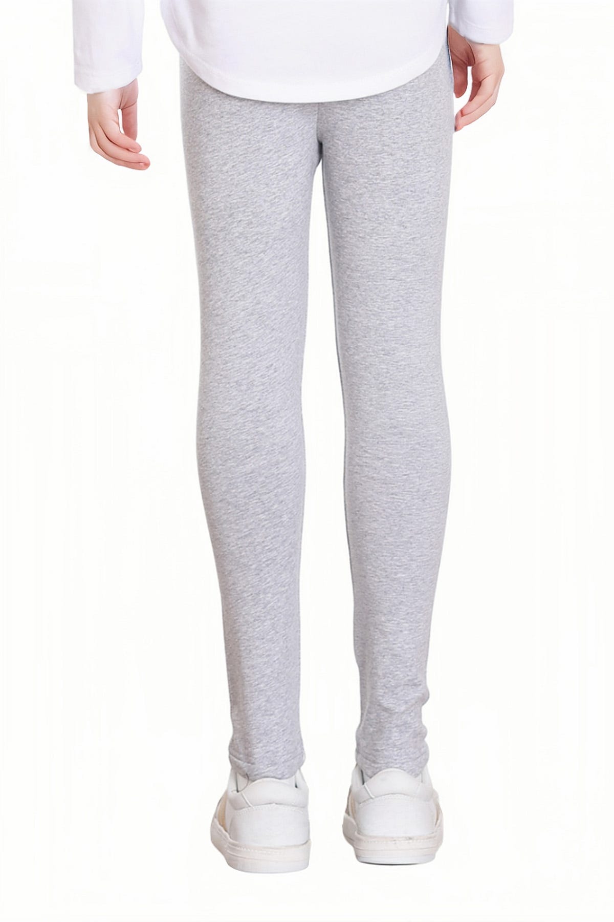 Calza Niña Polar Interior Gris