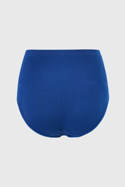 Calzón Mujer Tiro Alto Azul