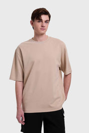 Polera Hombre Loose Fit Beige
