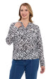 Blusa Mujer Con Cierre Blanco