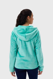 Polar Mujer Básico Full Zipper Aqua Aguamarina / XL