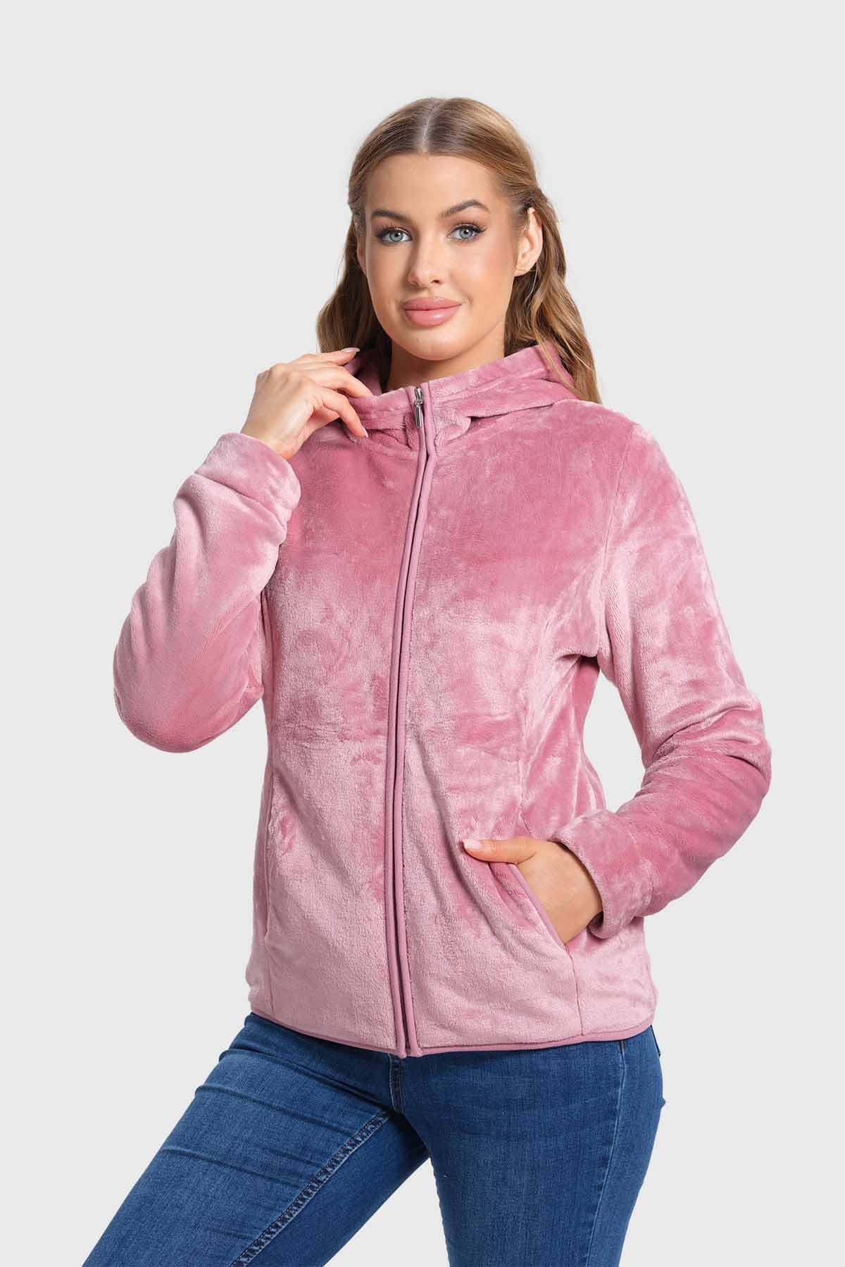 Polar Mujer Básico Lila