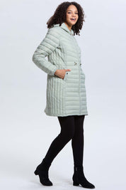 Parka Mujer Modelo Largo Verde