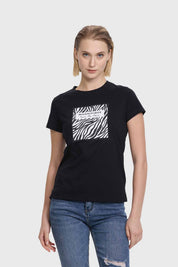 Polera Mujer Negro Negro / XXL