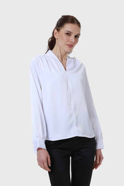 Blusa Mujer Animal Print Blanco