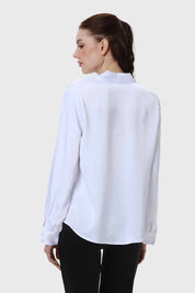 Blusa Mujer Animal Print Blanco