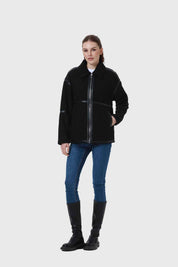 Polar Mujer Tipo Chaqueta Negro