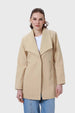Abrigo Mujer Paño Beige
