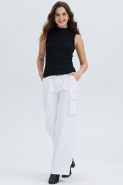 Polera Mujer Rib Negro