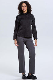 Blusa Mujer Abotonada Negro