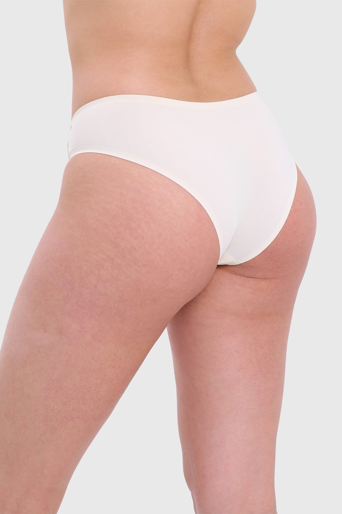 Calzón Mujer Pantaleta Detalle Encaje Crudo