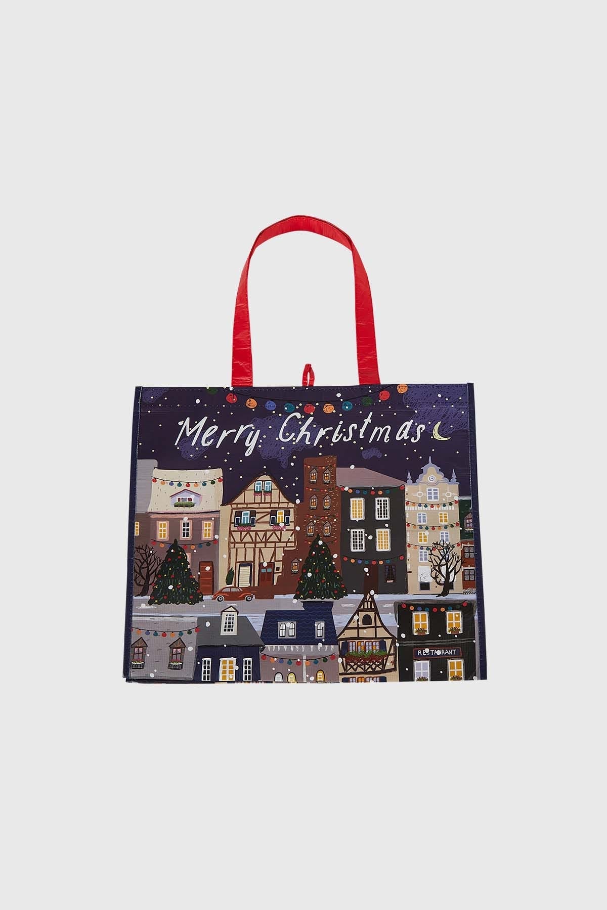 Bolsa Home Navideña Azul