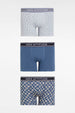 Boxer Tripack Gris
