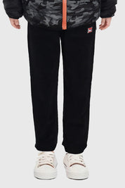 Pantalón Niño Jogger Cotelé Negro