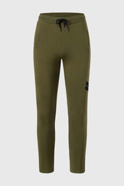 Pantalón Buzo Niño Con Cierre Calce Recto Verde