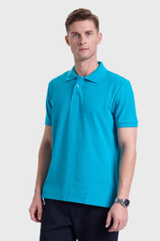 Polera Hombre Piqué Básica Calipso