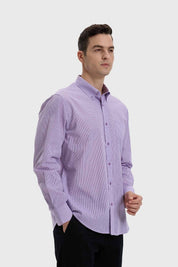 Camisa Hombre Fantasía Lila