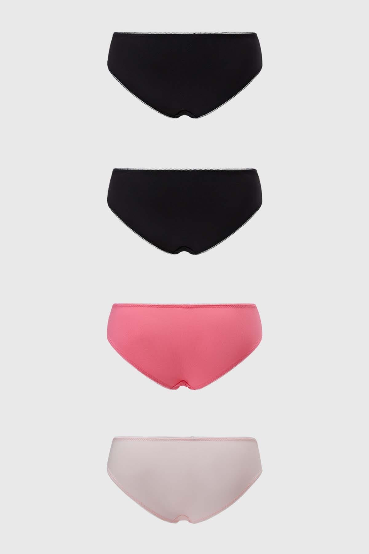 Calzón Mujer Bikini Algodón Palo Rosa