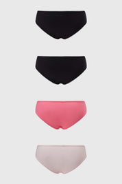 Calzón Mujer Bikini Algodón Palo Rosa