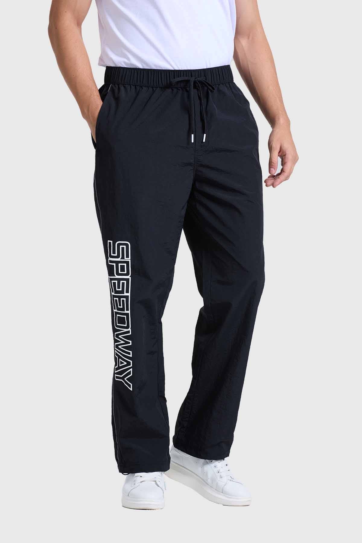 Pantalón Hombre Racing Sport Negro