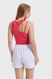 Polera Mujer Cut Out Rosado