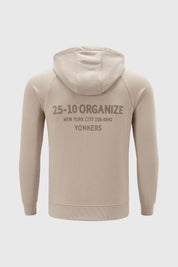 Polerón Niño Medio Cierre Beige