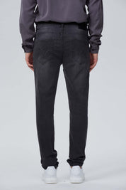 Jeans Hombre Skinny Gris