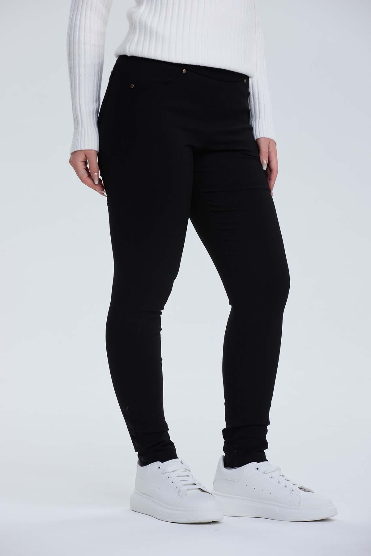 Fashion Park Jogger De Mujer Negro Pantalones Jogger Pantalones De