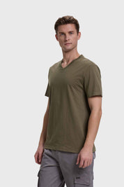 Polera Hombre Casual Básica Verde