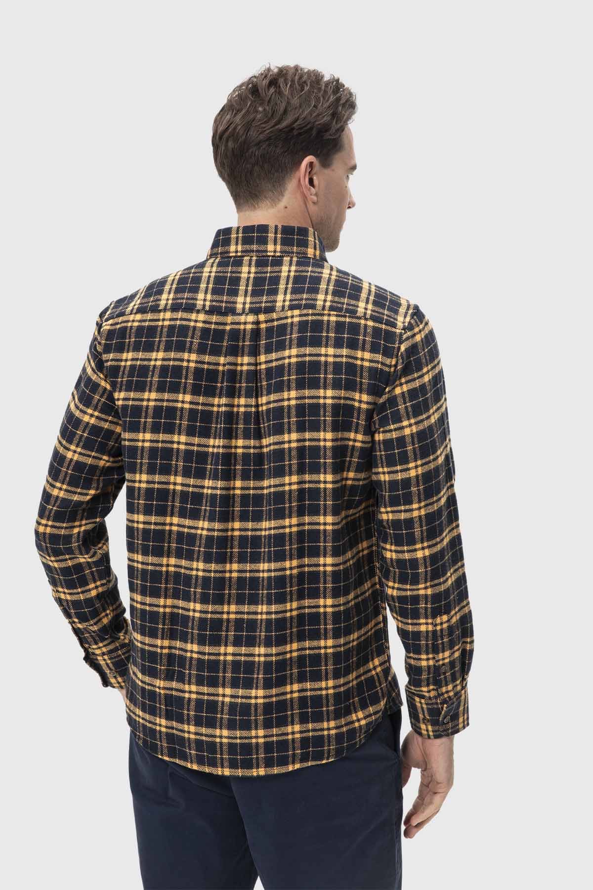 Camisa Hombre Básica Amarillo