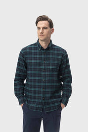 Camisa Hombre Básica Turquesa