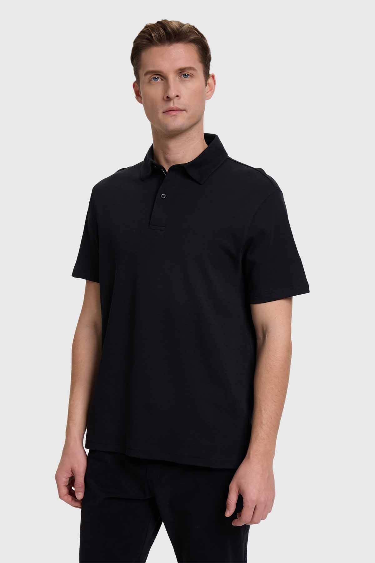 Polera Hombre Negro