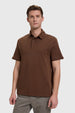 Polera Hombre Café