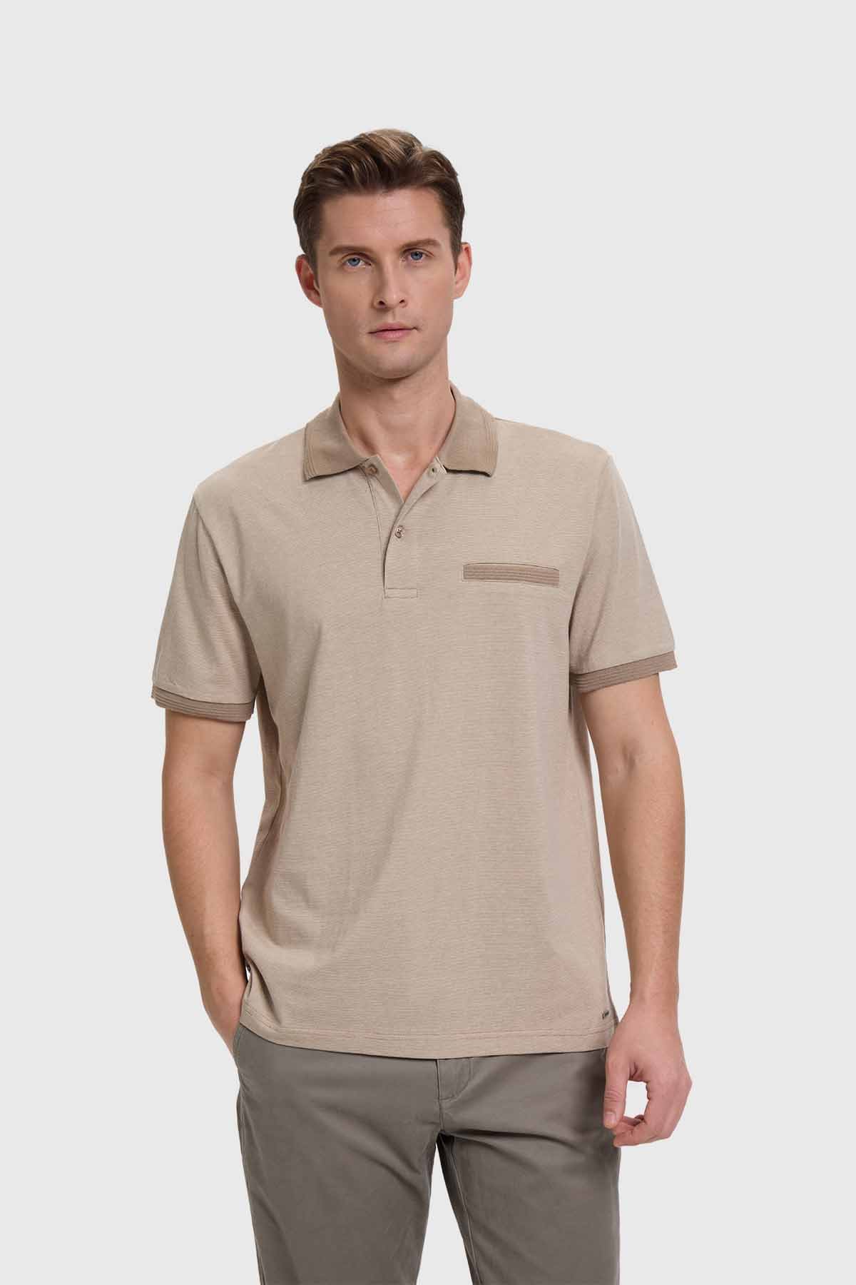 Polera Hombre Caqui