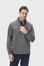 Polerón Hombre Half Gris