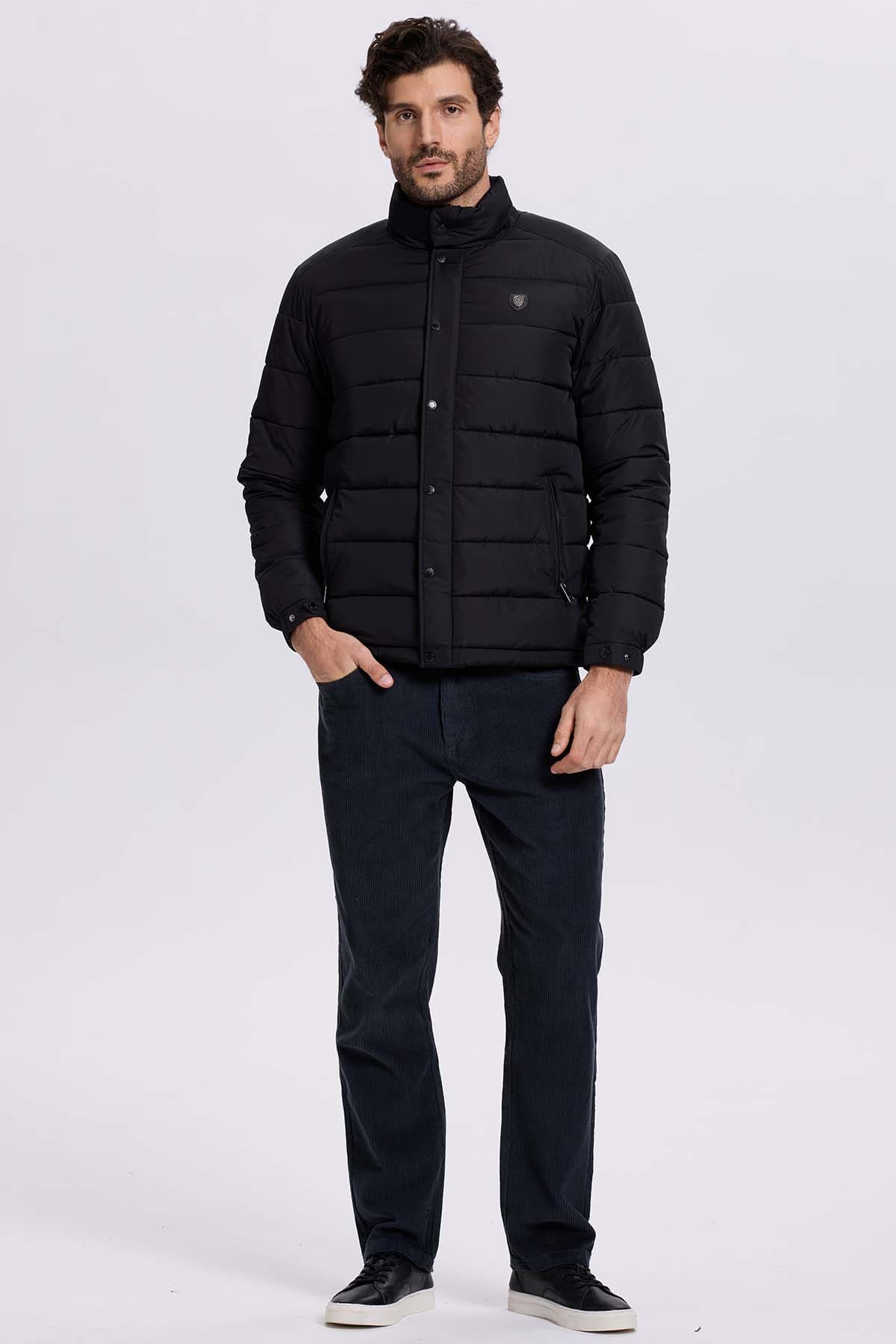 Parka Hombre Puffa Negro