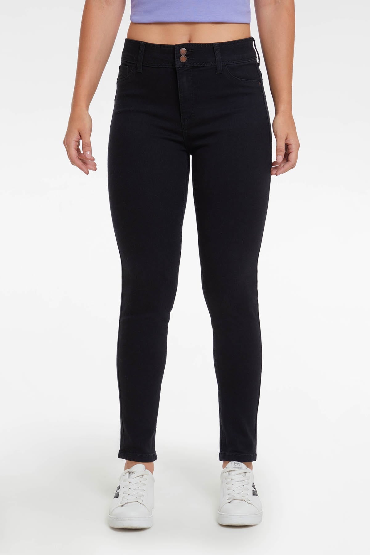 Jeans Skinny Push Up Jeny Negro