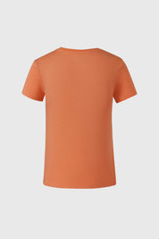 Polera Niña Print Naranjo I