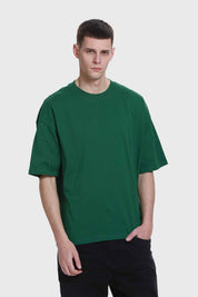 Polera Hombre Oversize Verde Verde / XL