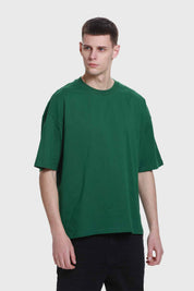 Polera Hombre Oversize Verde Verde / XL