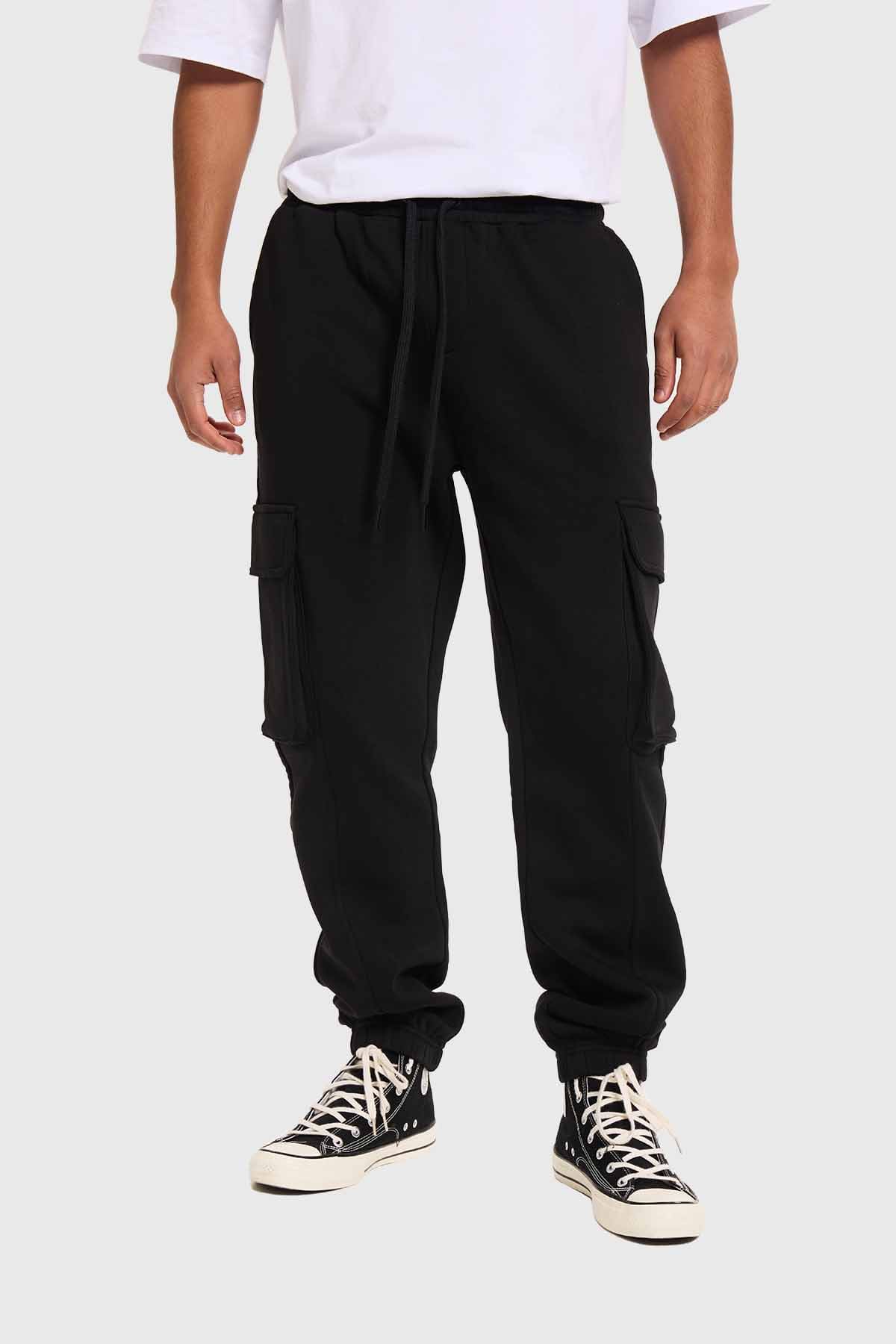 Buzo Jogger Con Franja Hombre Algodón Pantalon De Buzo Jogger
