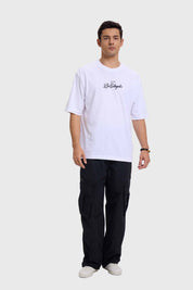 Polera Hombre Print Blanco X Blanco / M