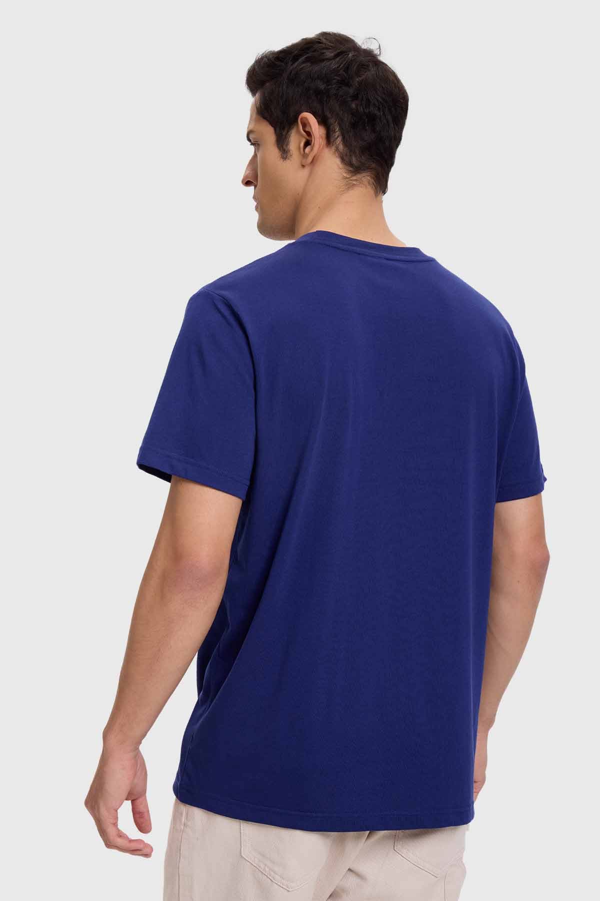 Polera Hombre Sports Basket Azul Azul / XL