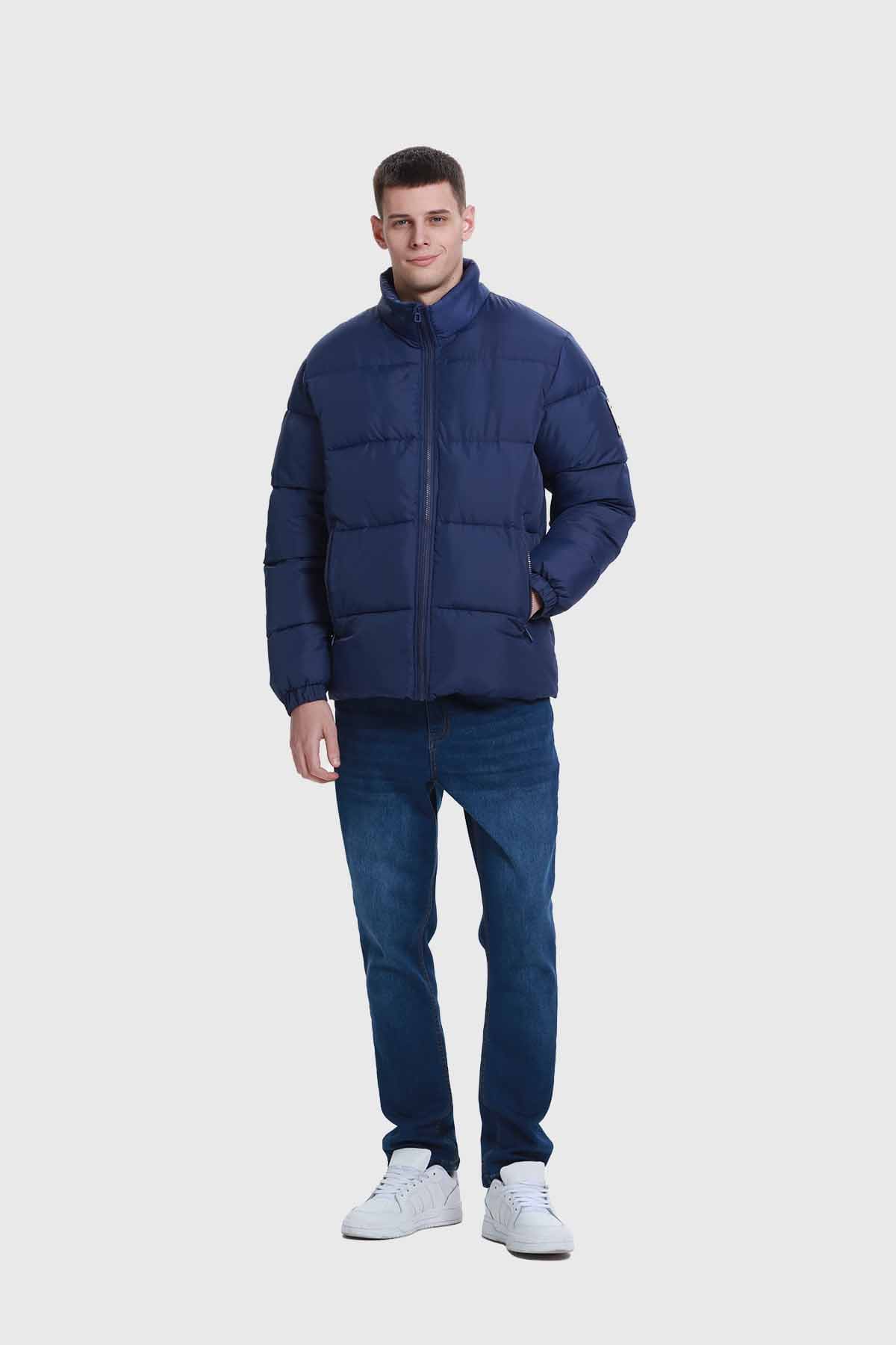 Parka Hombre Puffa Azul Azul Oscuro / XXL