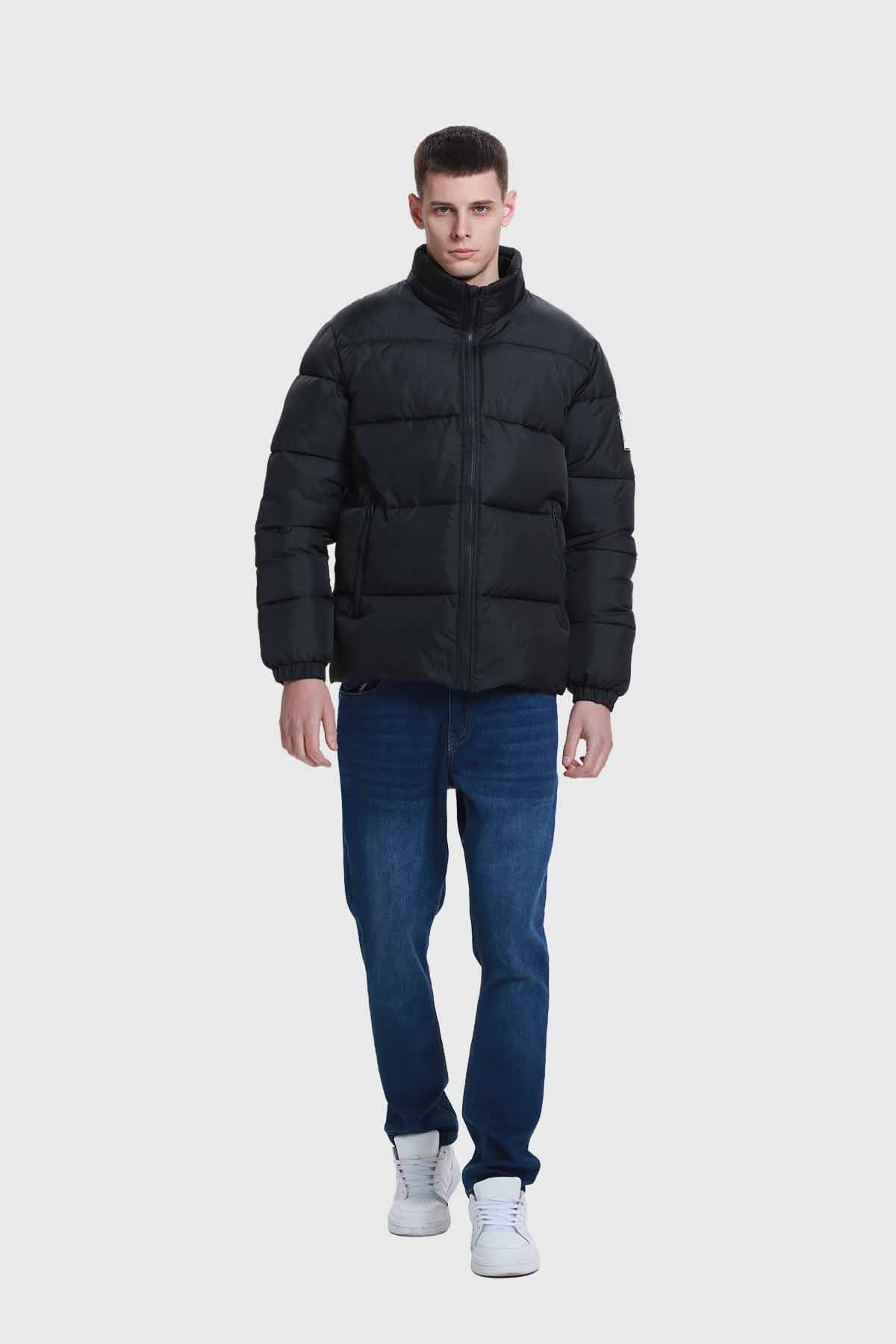 Parka Hombre Puffa Negro Negro / XXL